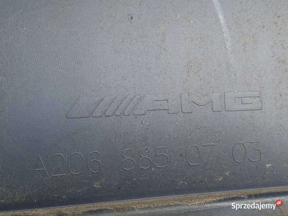 MERCEDES CKLASA W206 AMG SEDAN ZDERZAK TYŁ TYLNY Bieleń