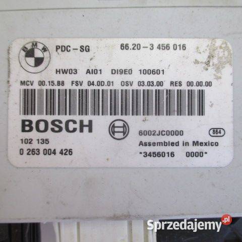 MODUŁ STEROWNIK MINI COOPER S 0263004426 3456016 wielkopolskie Rakoniewice