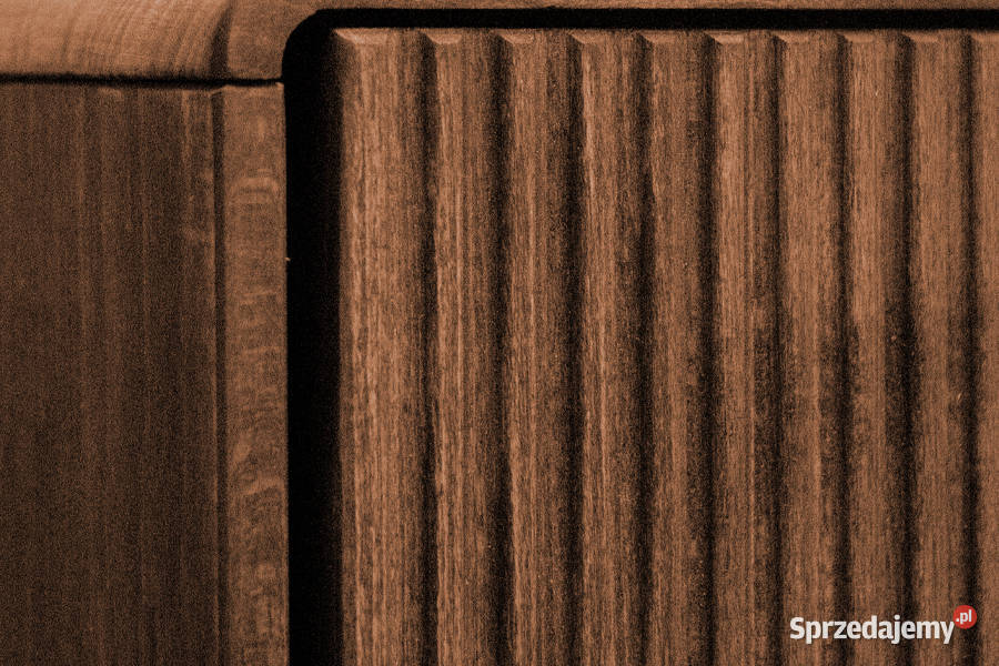 Witryna delikatne lamelkowe fronty