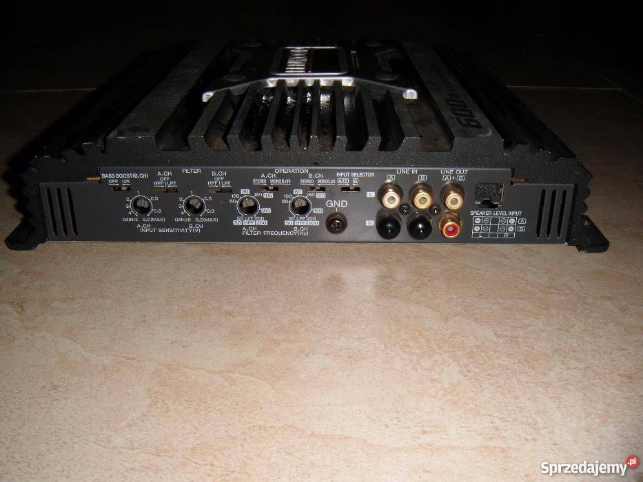 Wzmacniacz Kenwood KAC849 600Watt 4kanały Tychy sprzedam