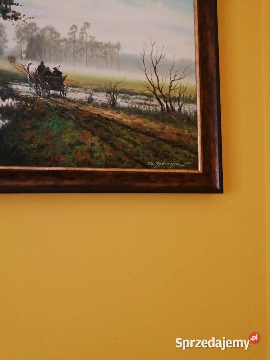 Obraz olejny Na polowanie