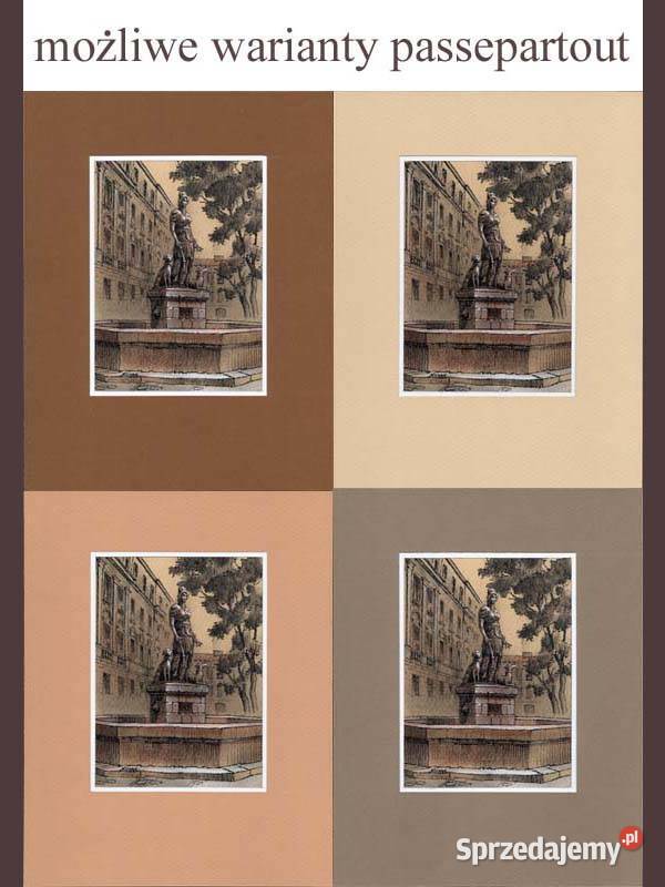 Grafika Fontana Diana we Lwowie Warszawa