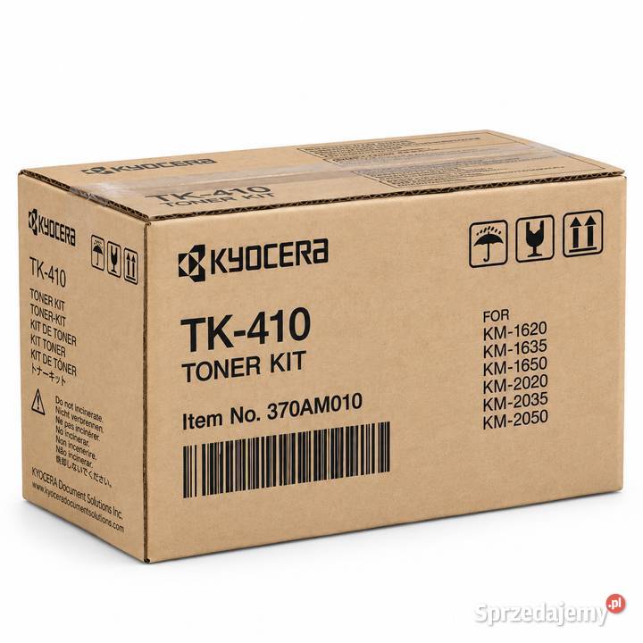 TONERY TONER KYOCERA TK410 370AM010 Black nowy zachodniopomorskie Kołobrzeg