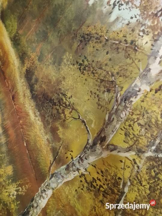 Pejzaż Helmut GlasslObrazStaw otoczony Świdnik