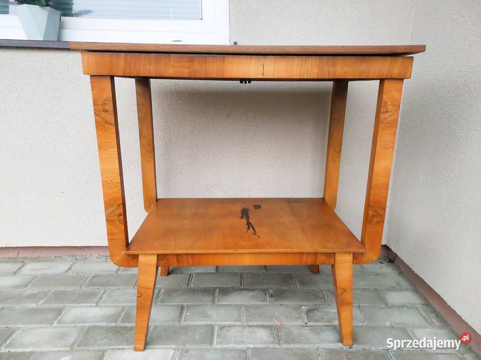 Stary stolik RTV pod telewizor obrotowy blat pomorskie Tczew