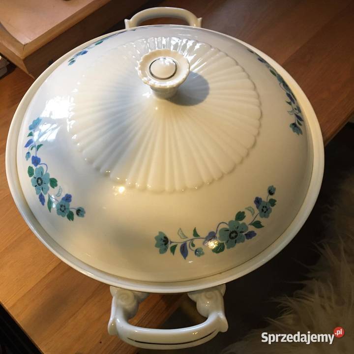 Waza na zupę talerze porcelana Włocławek Warszawa
