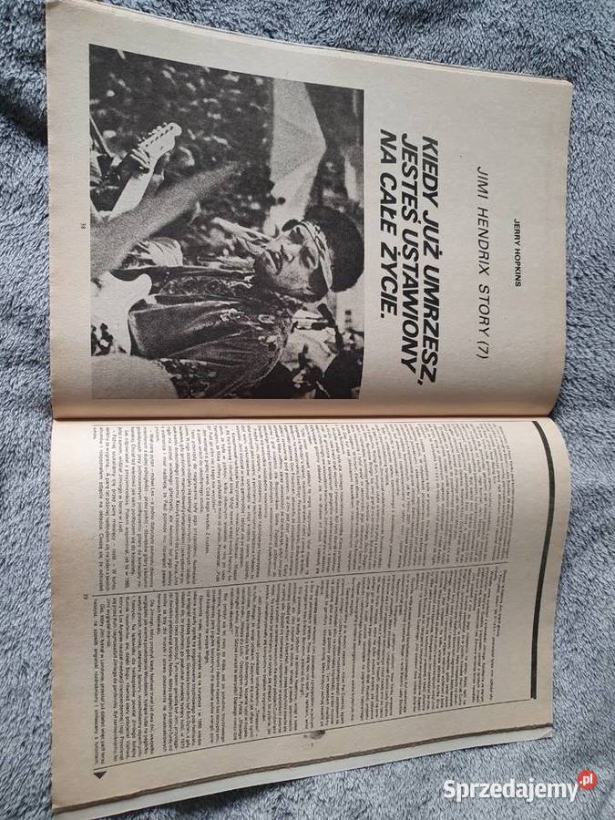 Literatura zestaw 13 sztuk Jimi Hendrix Story Gdynia