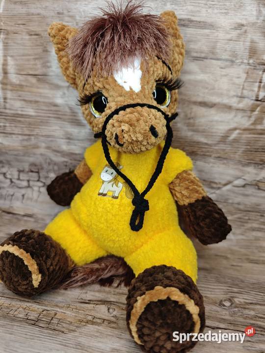 Maskotka konik na szydełku Szczecin