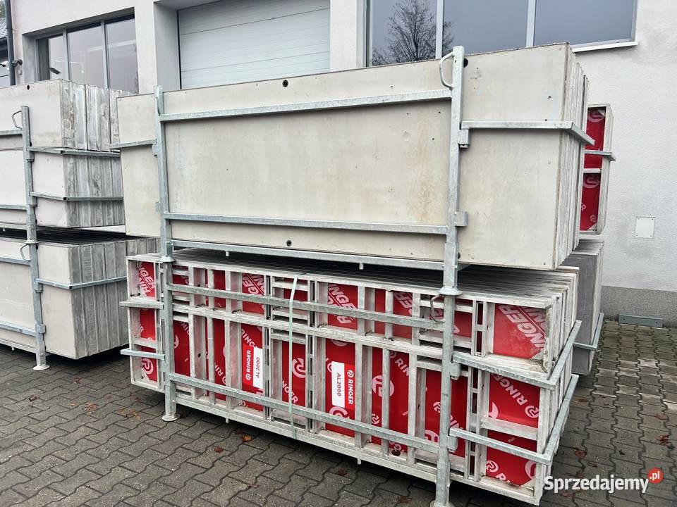 Zestaw szalunków ściennych AL2000 27m używany Pozostałe wielkopolskie Golina