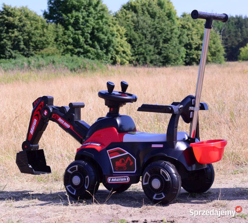 BAWIBUS traktor na akumulator KOPARKA jeździk Myszków