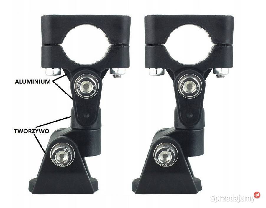 UCHWYTY OBEJMY DO HALOGENÓW 2 NA GMOLE MOTOCYKLA Sosnowiec