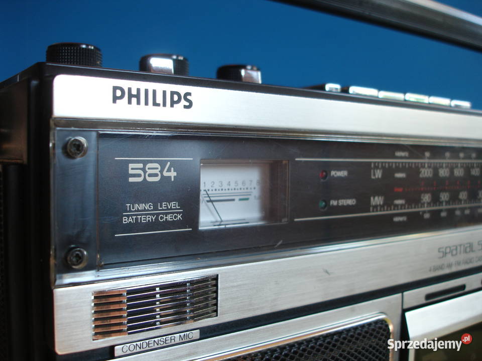 Radiomagnetofon PHILIPS 584 Zielona Góra