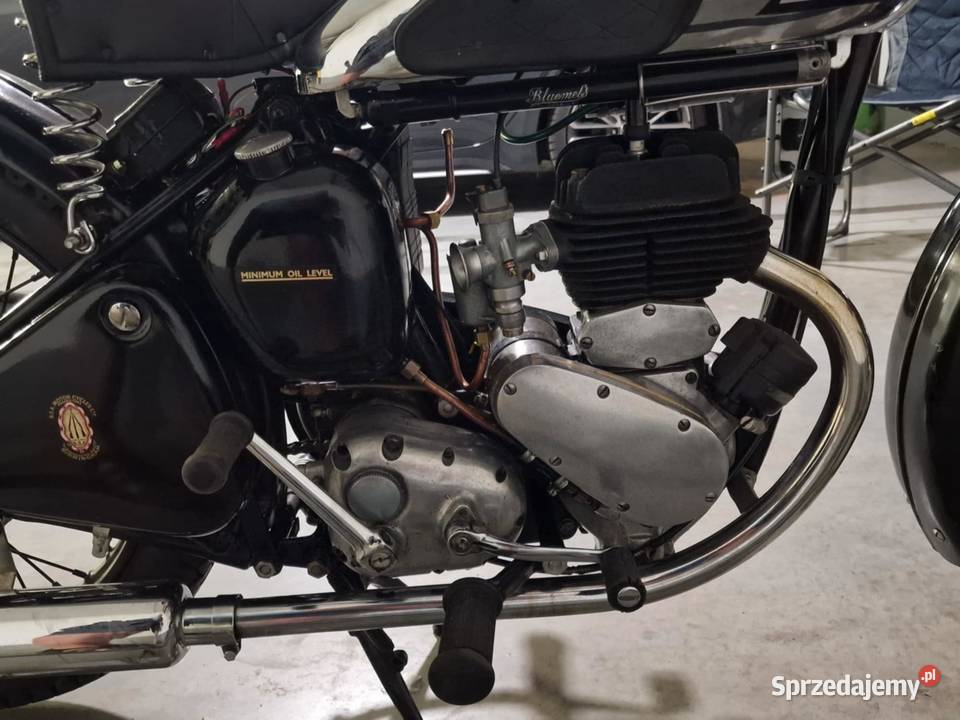Angielski Junak BSA C10 1949r 250cc nieuszkodzony Toruń