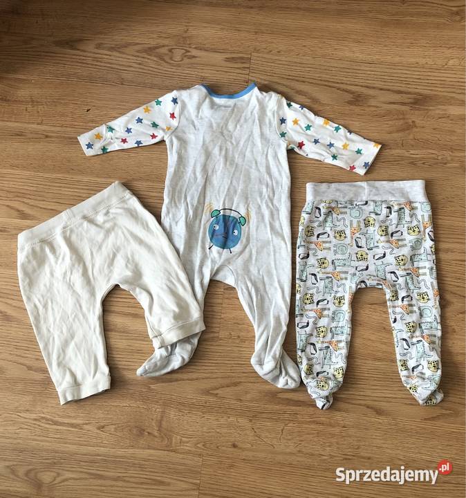 Zestaw ubrań na wiosnę dziecka w rozmiarze 74 11 kolorowy