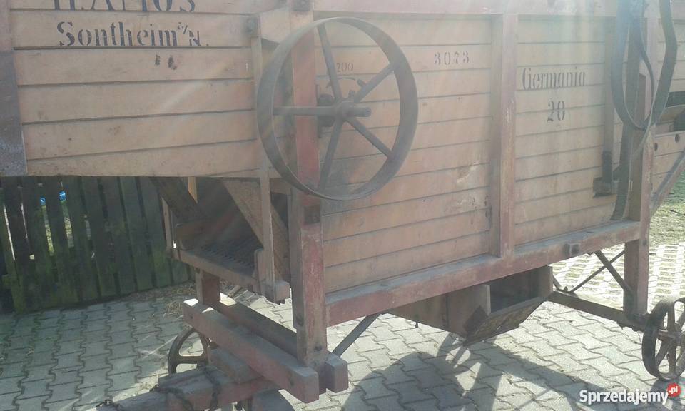 Stara Młocarnia niemiecka Germania zabytkowa Bojszów