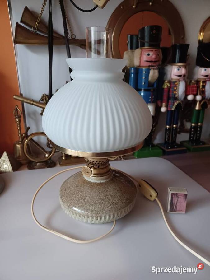 Lampa stołowa PRL Wałbrzych Lampy stołowe i nocne Poznań sprzedam