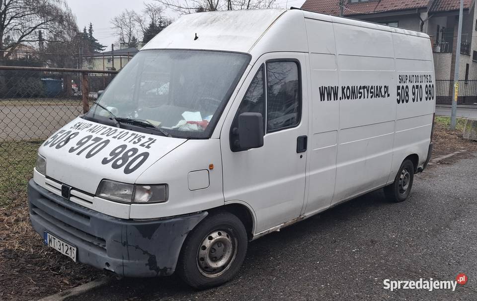 Dostawczak peugeot boxer Rok produkcji 1998 mazowieckie Piastów
