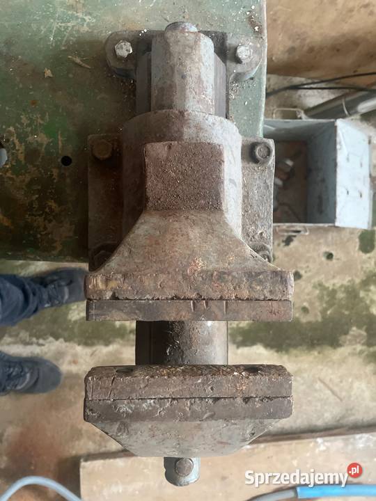 Duże imadło maszynowe