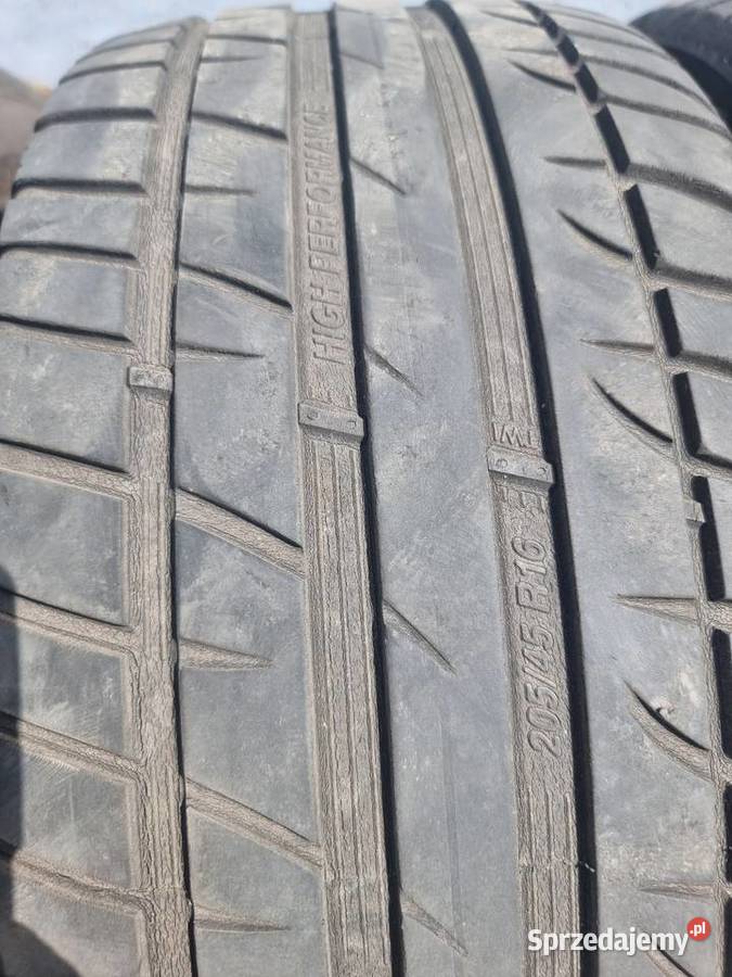 Opony letnie 20545r16 Taurus 2018 Gliwice sprzedam