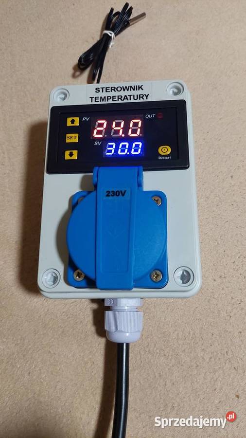Gotowy STEROWNIK REGULATOR 230V z sondą Tychy