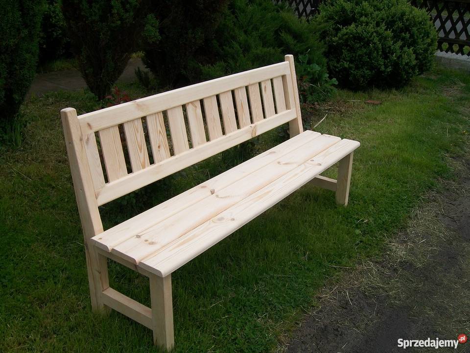 Ławka ogrodowa meble ogrodowe Woźniki