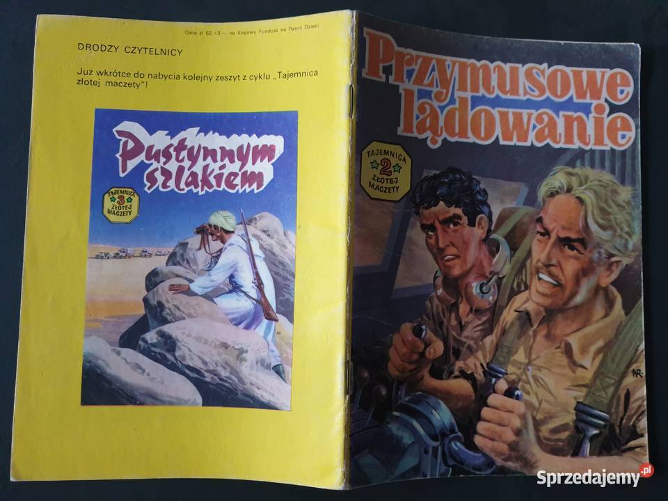 Tajemnica Złotej Maczety cz1 i 2 wyd 1 1985 Gdynia