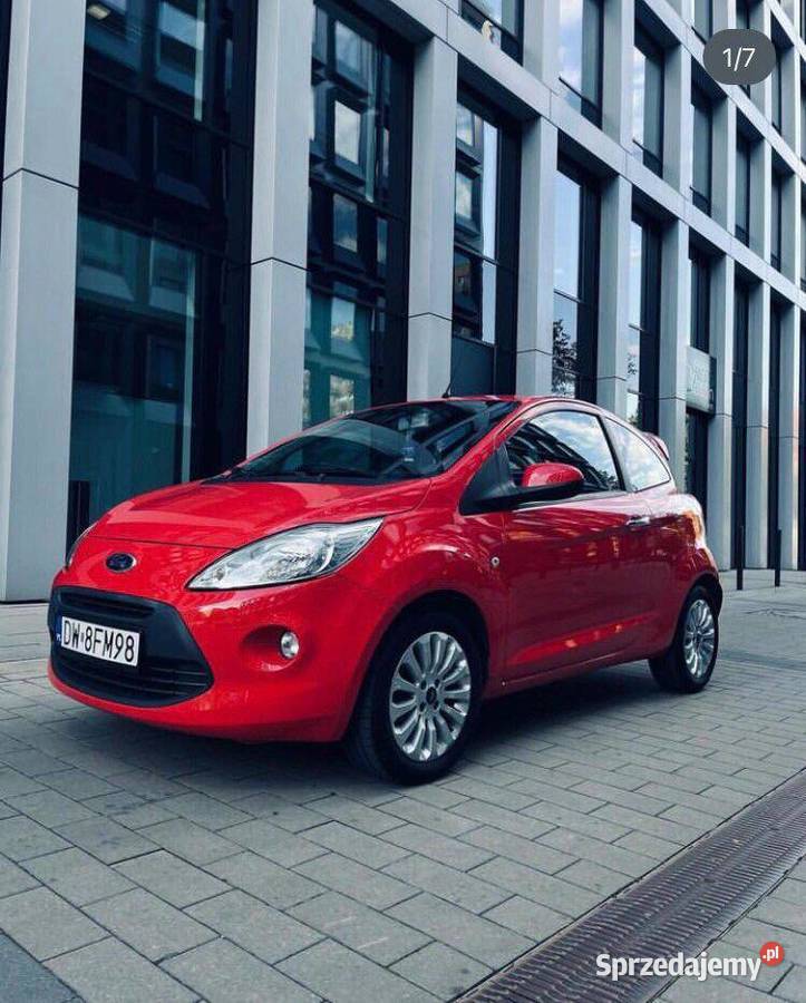 Ford Ka 2010 benzyna alufelgi klimatyzacja nieuszkodzony dolnośląskie Wrocław