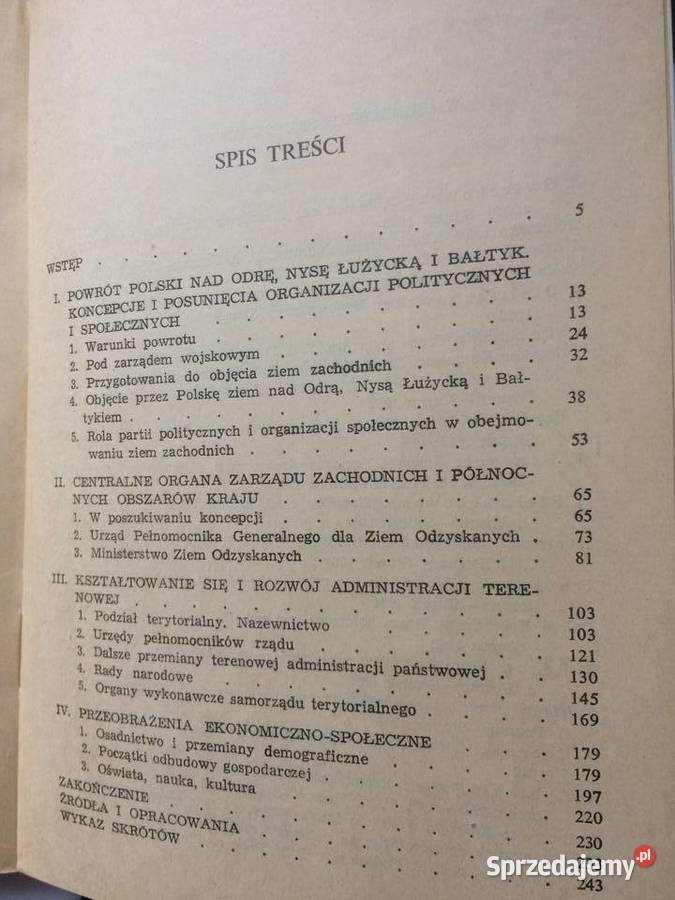 3705 Powstanie i Działalność Władzy Ludowej Na Antykwariat Szczecin