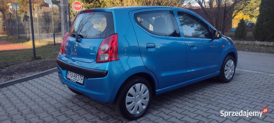 nissan pixo 10 benzyna klima wspomaganie mały Pixo Kraków