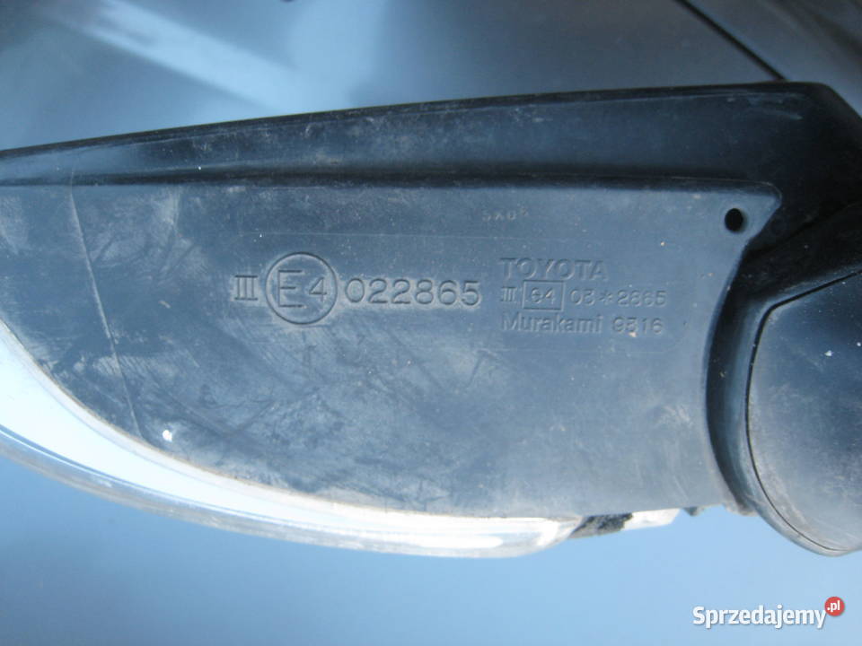 Lusterko Lewe uszkodzone Toyota Prius III XW30 Rok produkcji 2010 małopolskie Kraków sprzedam