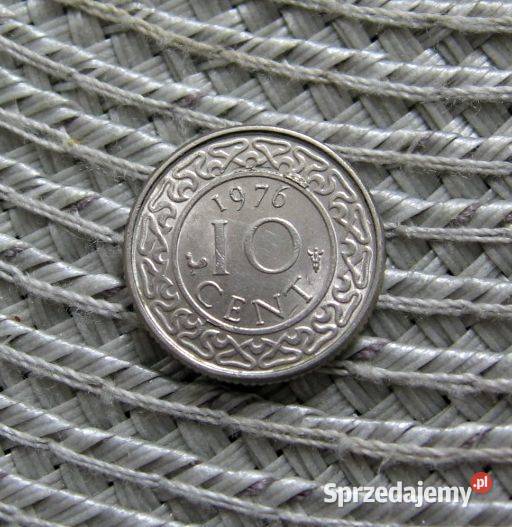 Surinam 10 Cent 1976r Kalisz