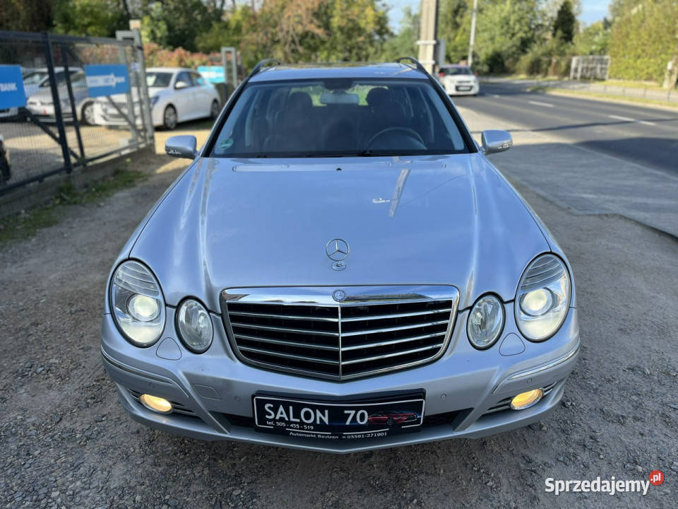 Mercedes E 280 30 Automat Grzane Skóry Szyber czujnik zmierzchu Częstochowa