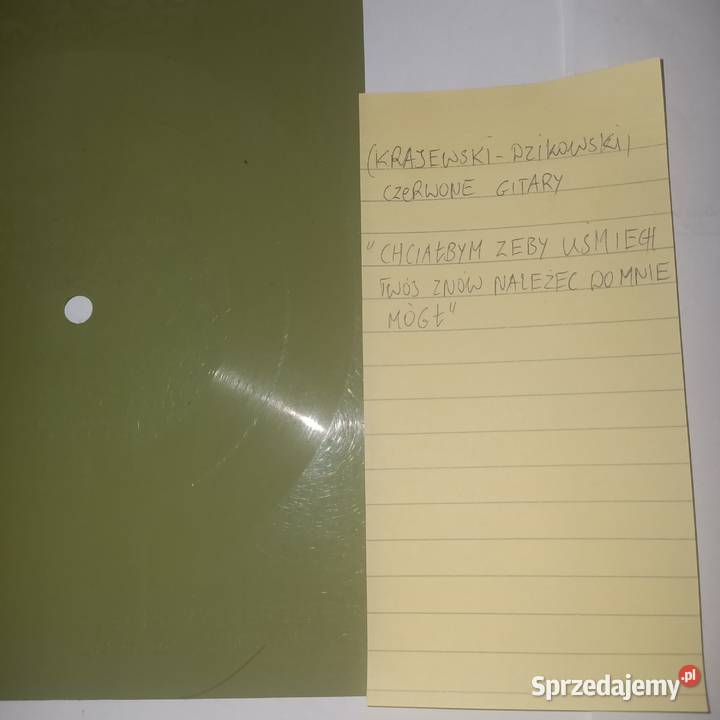 Pocztówka dzwiękowa KLENCZON KONDRATOWICZ Rybnik