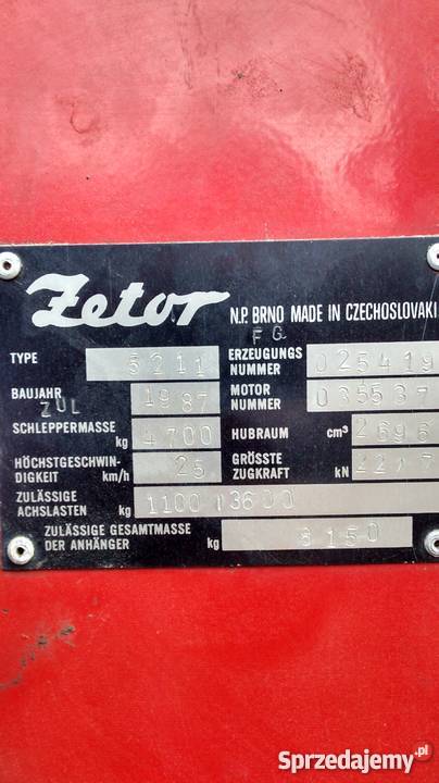 Sprzedam Zetora 5211 Kraśnik