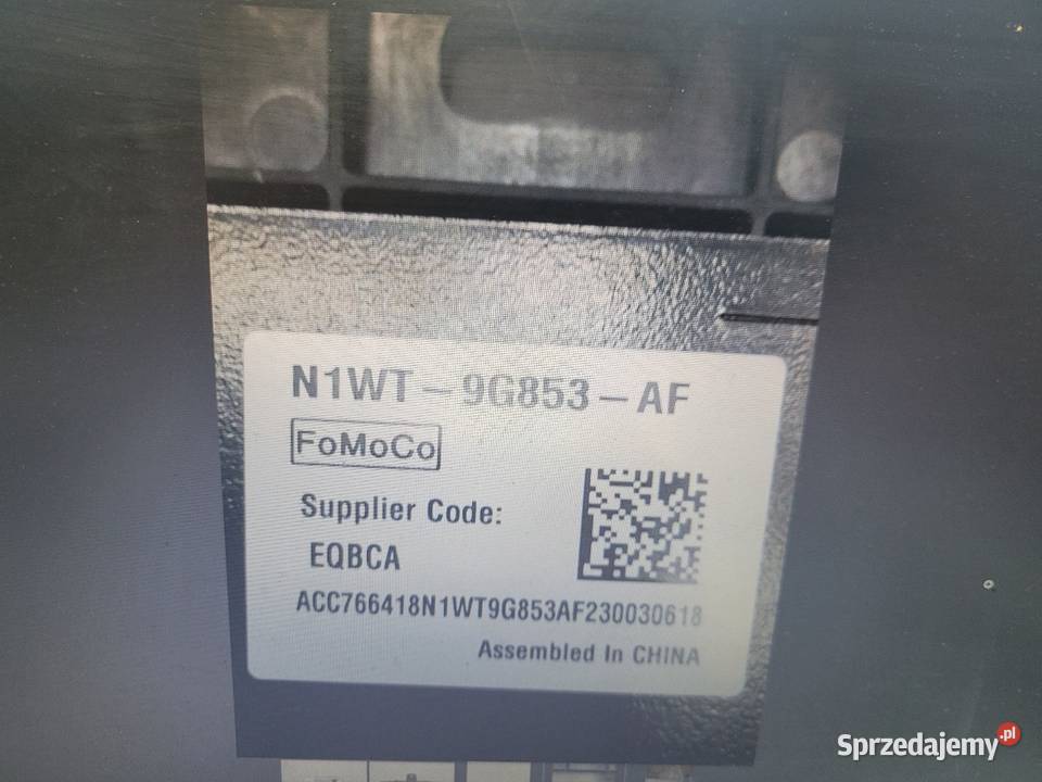Radar FORD RANGER N1WT14C022AF 2598591 ML3T9G768