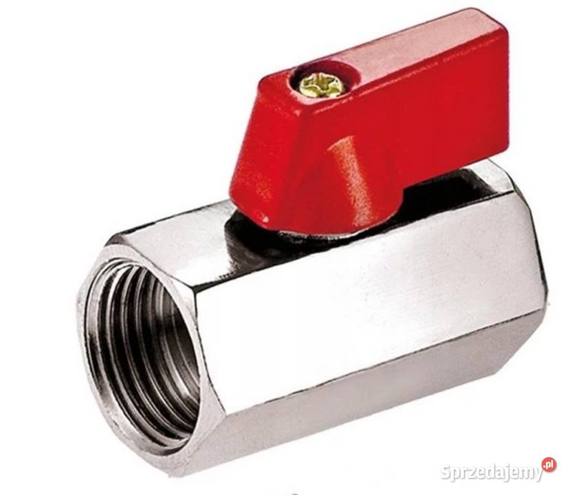 Zawór kulowy mini 12 GW 60 bar woda powietrze 13 Kalisz