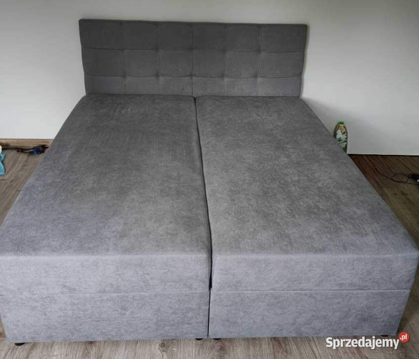 Prawie nowe łóżko tapicerowane 160x200 na