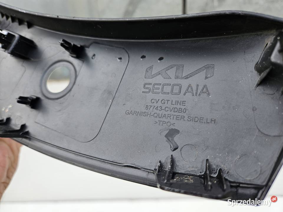 KIA EV6 GT LINE LISTWA BŁOTNIKA LEWY TYŁ LEWA Międzychód