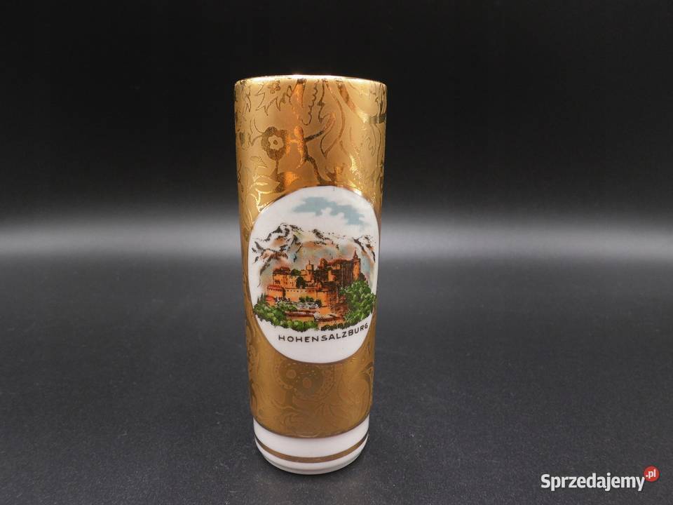Wazon kolekcjonerski AUSTRIA Porcelana i szkło Raszków