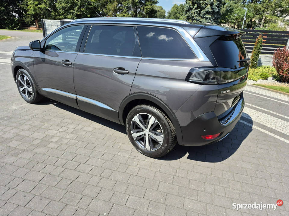 Peugeot 5008 kamera GT full led ALKANTARA 7 asystent pasa ruchu Drelów