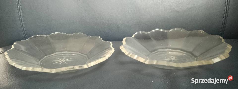 Stare przedwojenne talerzyki Porcelana i szkło kujawsko-pomorskie Nakło nad Notecią