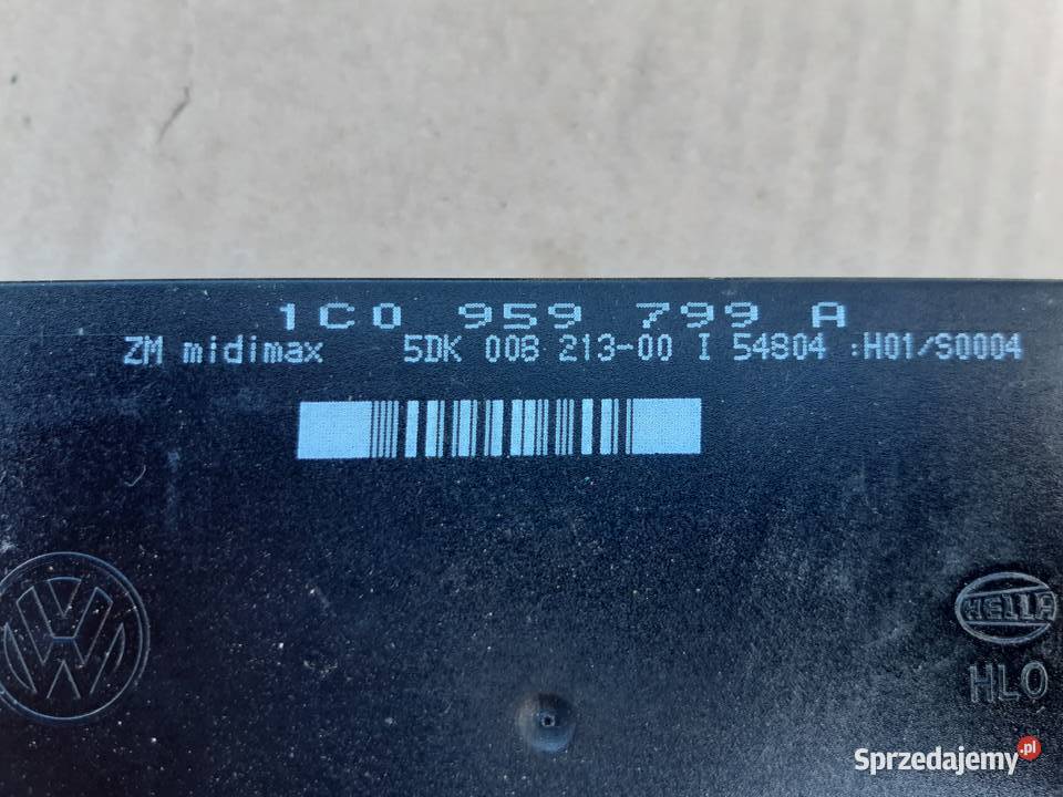 Passat B5 FL Modul komfortu Wyposażenie elektryczne mazowieckie Mińsk Mazowiecki sprzedam