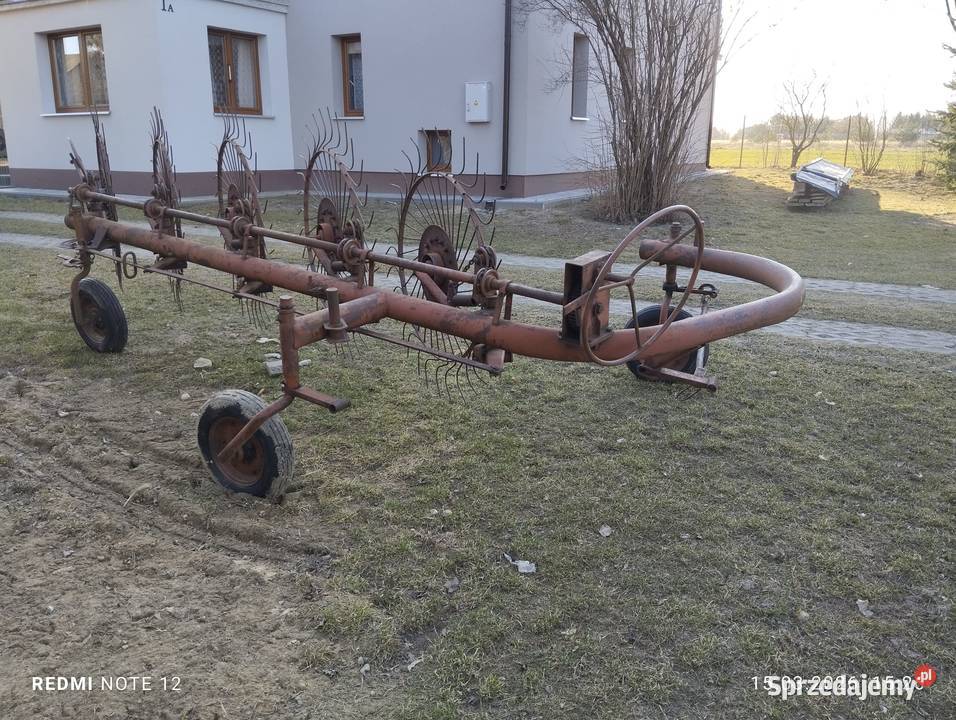Zgrabiarka do siana 5 ramienna słoneczko lubelskie Lubartów