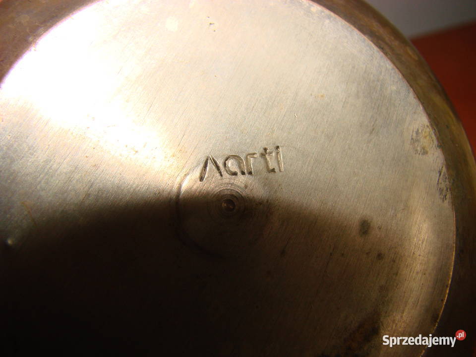 stary mosiężny świecznik Pruszcz Gdański