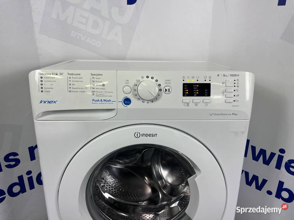Pralka Indesit Super Slim 33 5 1000ob A Dostawa Pozostałe sprzedam