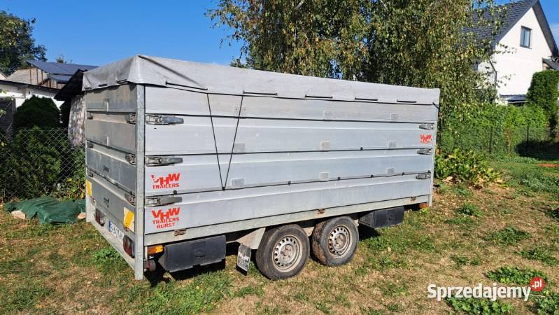 Sprzedam przyczepę dwuosiową Burtowe i plandeki Kleszczele sprzedam