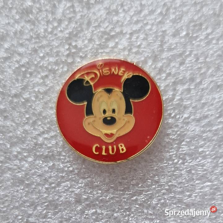 Disney Club – przypinka/pin z buźką Mickey`a
