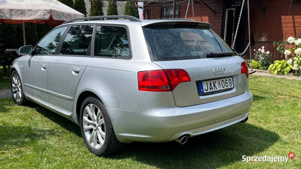 Audi a4 b7 18t quattro 2xsilne 112008r 201 nieuszkodzony A4 mazowieckie Małkinia Górna