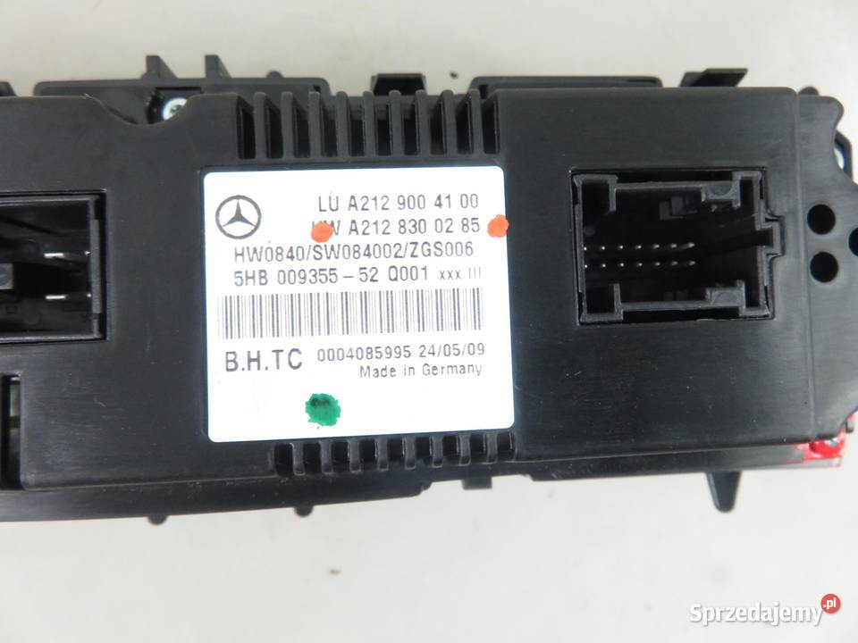 KLIMATRONIK MERCEDES KLASA E W212 A2129004100