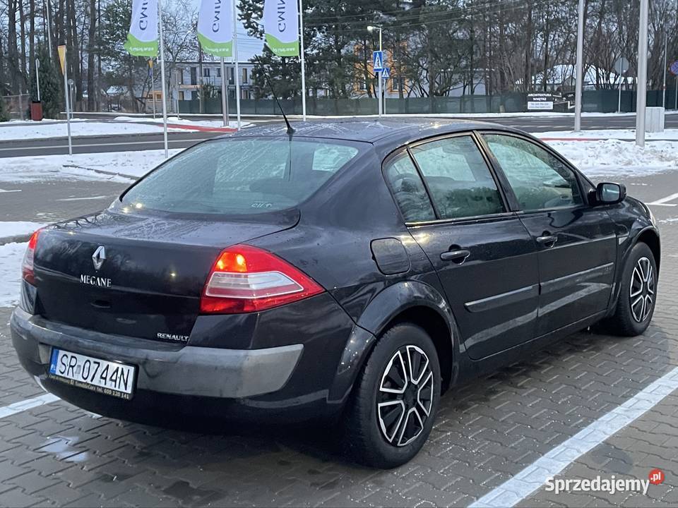 Salon Polska Pierwszy właściciel Megane Sedan 16 Zarejestrowany w Polsce Będzin sprzedam
